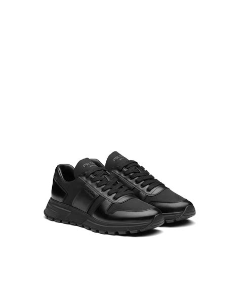 prada triple black|PRADA PRAX 01 RUNNERS .